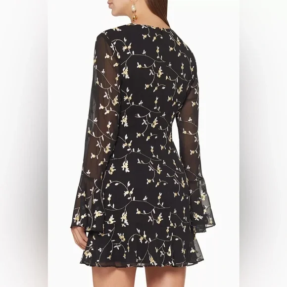 La Maison Talulah Night Spark Mini Dress, Sz L - Picture 3 of 12